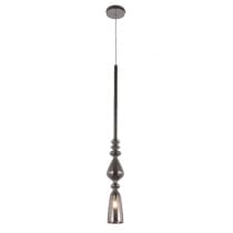 Подвесной светильник Crystal Lux LUX NEW SP1 B SMOKE