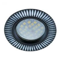 Встраиваемый светильник Ecola MR16 DL3182 GU5.3 черный/алюминий FB1608EFF