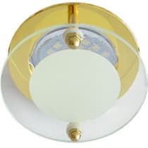 Встраиваемый светильник Ecola MR16 DL201 GU5.3 Золотой FG16ACECB