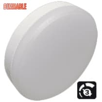 Ecola GX53 LED Premium 8,0W Tablet 220V 2700K диммирование 3-х ступ. (100%-50%-10% ) матовая 27x75 T5CW80ELC
