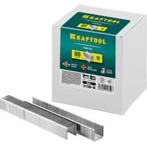KRAFTOOL 16 мм скобы для степлера тип 80, 5000 шт 31780-16