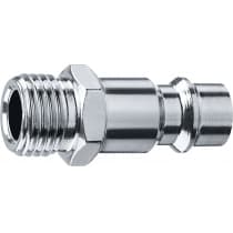 Переходник 1/4″M - рапид штуцер ЗУБР Профессионал 64915-1/4