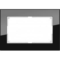 Рамка для двойной розетки Werkel Favorit WL01-Frame-01-DBL черный 4690389117220
