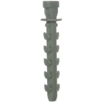 Дюбель для трубной клипсы нейлоновый 6 х 35 мм, 100 шт, ЗУБР 4-44953-06-035