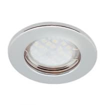 Встраиваемый светильник Ecola Light MR16 DL90 GU5.3 хром FC1611EFY
