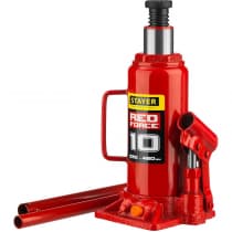 Домкрат бутылочный гидравлический RED FORCE STAYER 10т, 230-460 мм 43160-10_z01