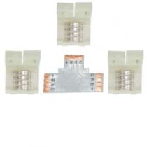 Коннектор для светодиодной ленты RGB Ecola LED Strip Connector жесткий T SC41UTESB