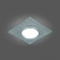 Встраиваемый светильник Gauss Backlight BL065 белый/серебро/хром GU5.3 Led 4100K