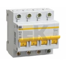 Автоматический выключатель IEK ВА47-29 4Р 10А 4,5кА х-ка С MVA20-4-010-C