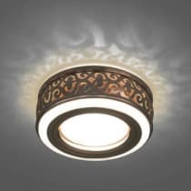 Встраиваемый светильник Gauss Backlight BL093 бронза/белый GU5.3 3W Led 3000K