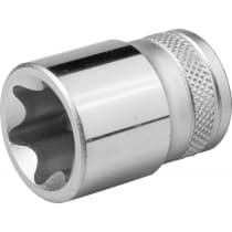 Торцовая головка KRAFTOOL 1/2", E24, Cr-V сталь, хромированная 27810-24_z01