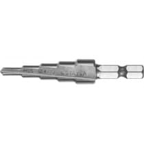 Сверло ступенчатое STAYER 4-12 мм, 5 ступеней, HSS 29660-4-12-5