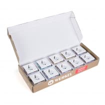 Розетка с заземлением Werkel WL01-10-02 белая 4690389126277