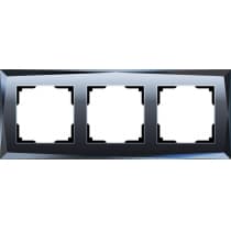 Рамка на 3 поста Werkel Diamant WL08-Frame-03 черный 4690389054419
