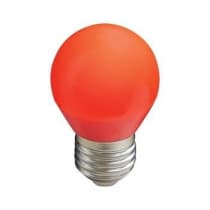 Лампа светодиодная Ecola Globe LED Color 5W G45 E27 Red K7CR50ELB