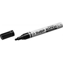 ЗУБР МК-750 черный, 2-4 мм маркер-краска, круглый наконечник 06325-2