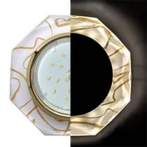 Встраиваемый светильник Ecola H4 LD5312 GX53 Золотой SG538AECH