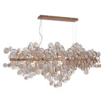 Подвесной светильник Crystal Lux DESEO SP15 L1400 GOLD