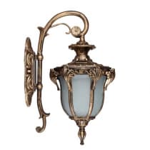 Светильник садово-парковый, серии «Флоренция» FERON PL4042 1*60W, E27, 230V, IP44, цвет черное золото 11422