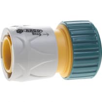 соединитель шланг-насадка Raco O 3/4", автостоп, Original 4250-55206C