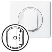 Накладка светорегулятора приемник-передатчик Legrand Celiane Белый PLC/ИК с индикацией состояния 300Вт 068076