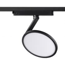Однофазный трековый светильник IP20 LED 4000K 18W 85-265V HAT 358348 PORT NT20 054 черный