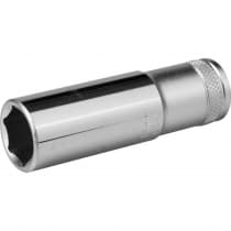 Торцовая головка удлиненная KRAFTOOL 1/2", 17 мм, Cr-V сталь, хромированная 27807-17_z01