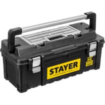 Ящик для инструмента "JUMBO-26" пластиковый, STAYER Professional 38003-26_z01