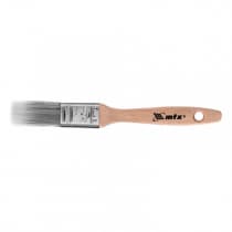Кисть плоская Platinum 1, искусственная щетина, деревянная ручка MTX 83315