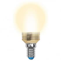 Лампа светодиодная Uniel LED G45P 5W WW E14 FR 10062