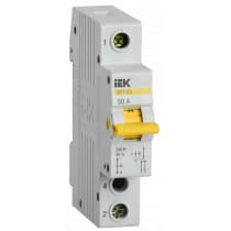 Выключатель-разъединитель IEK трехпозиционный ВРТ-63 1P 50А MPR10-1-050