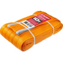 ЗУБР СТП-10/6 текстильный петлевой строп, оранжевый, г/п 10 т, длина 6 м 43559-10-6