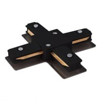 Коннектор X-образный для однофазного шинопровода Elektrostandard TRC-1-1-X-BK