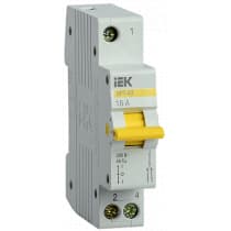 Выключатель-разъединитель IEK трехпозиционный ВРТ-63 1P 16А MPR10-1-016