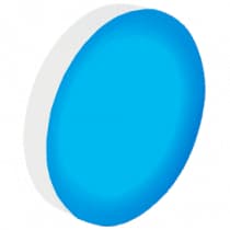 Ecola GX53 LED color Premium 12,0W Tablet 220V Blue Синий матовая 28x74 T5TB12ELC