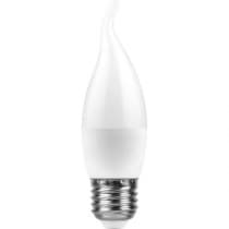 Лампа светодиодная FERON LB-770, C37T (свеча на ветру), 11W 230V E27 6400К 25954