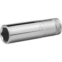 Торцовая головка удлиненная KRAFTOOL 1/2", 15 мм, Cr-V сталь, хромированная 27807-15_z01