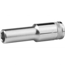 Торцовая головка удлиненная KRAFTOOL 1/2", 10 мм, Cr-V сталь, хромированная 27807-10_z01