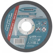 Круг отрезной по металлу, 115 х 1,2 х 22 мм Gross 74362