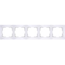 Рамка на 5 постов Werkel Snabb basic WL03-Frame-05 белый W0052001 