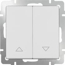 Выключатель для жалюзи Werkel WL01-01-02 белый 4690389128462