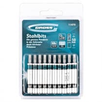 Набор бит Torx20 х 50, сталь S2, 10 шт. Gross 11470