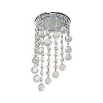 Встраиваемый светильник Ecola GX53 H4 5344 Glass хром/прозрачный FA53RVECB