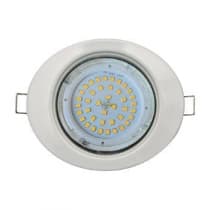 Встраиваемый светильник Ecola GX53 FT3238 белый FW53ELECB