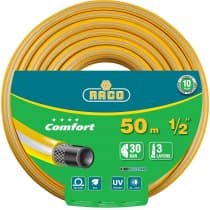 Шланг поливочный Raco O 1/2" x 50 м, 30 атм., 3-x слойный, армированный, COMFORT 40303-1/2-50_z01