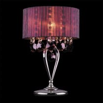 Настольная лампа Eurosvet Diori 3153/1T хром/гранатовый  Strotskis настольная лампа