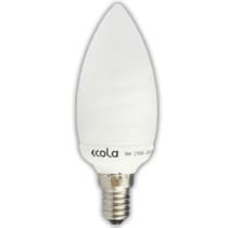 Лампа энергосберегающая Ecola Е14 Сandle EIC/M 9W 6400K C4SD09ECC