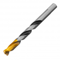 Сверло спиральное по металлу 12 x 151мм, Р6М5, Golden Tip, многогранная заточка Denzel 718287