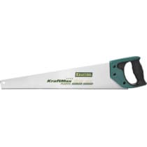 Ножовка "KraftMax" PLASTIC, быстр и точный рез, для подокон, пластик панелей и труб, 3/14 TPI, 500мм, KRAFTOOL 15226-50