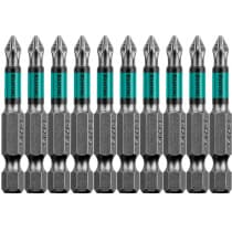 Набор бит KRAFTOOL PH1, 50 мм, 10 шт., Cr-Mo сталь 26122-1-50-10